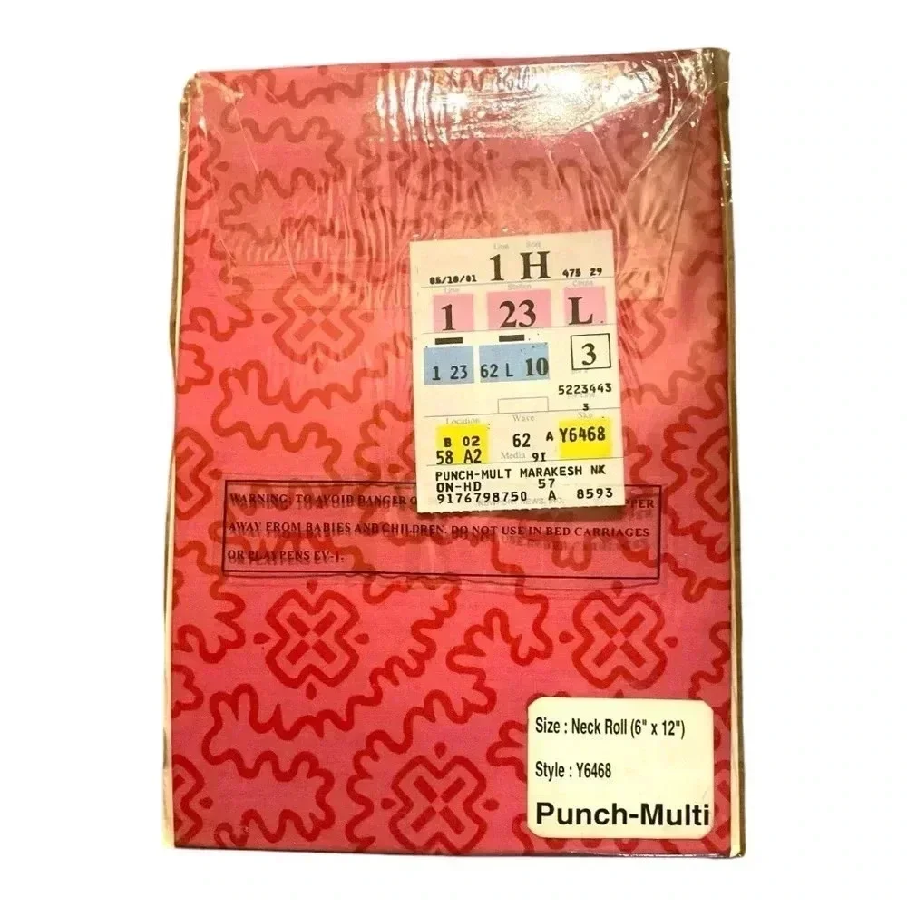 Newport News Marrakesh Punch Neck Roll Pillow Cover - Picture 1 of 1